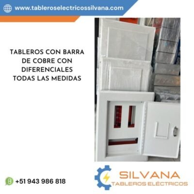 TABLEROS CON BARRA DE COBRE CON DIFERENCIALES TODAS LAS MEDIDAS